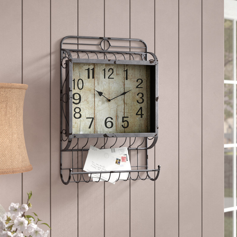 Lark Manor Centre Wall Clock & Reviews Wayfair